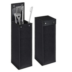 Grill Accessories Storage Bag 600D Waterproof Hanging Design 16x16x51cm