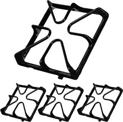 Cast Iron 4 Burner Grate, Stove Grates Replacement for GE Gas Range Oven Stove