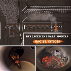 Igniter Hot Rod Replacement Kit Fit for Traeger Pellet Grills, Smoker Igniter Re