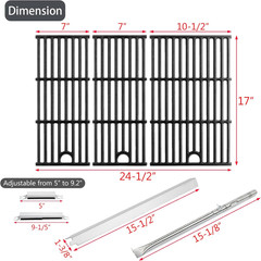463365021 Replacement Parts Grill Grates Heat Tent for Charbroil Performance 4 B
