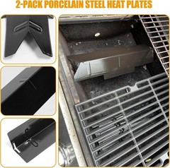 BBQ Grill Replacement Parts for Dyna-Glo DGC350CNP-D Heat Plates & Grates