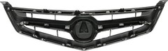 All Black Front Grill Grille Compatible with Acura TSX 2006-2008 for AC1200112 7