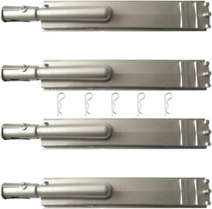 4 Pack Upgraded 15 13/16 Inch Cast Stainless Steel Burner Gas Grill Replacement