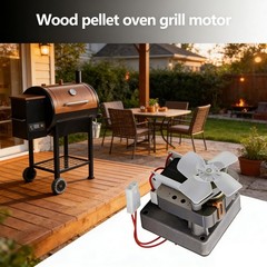 1.6 RPM Auger Motor fit all TRAEGER pellet stoves Fits PIT BOSS Z-grill Grill3X