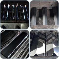 4 Burner 15-13/16” and 17-3/4“ Heat Plates Replacement Jenn Air 4 Burner kit