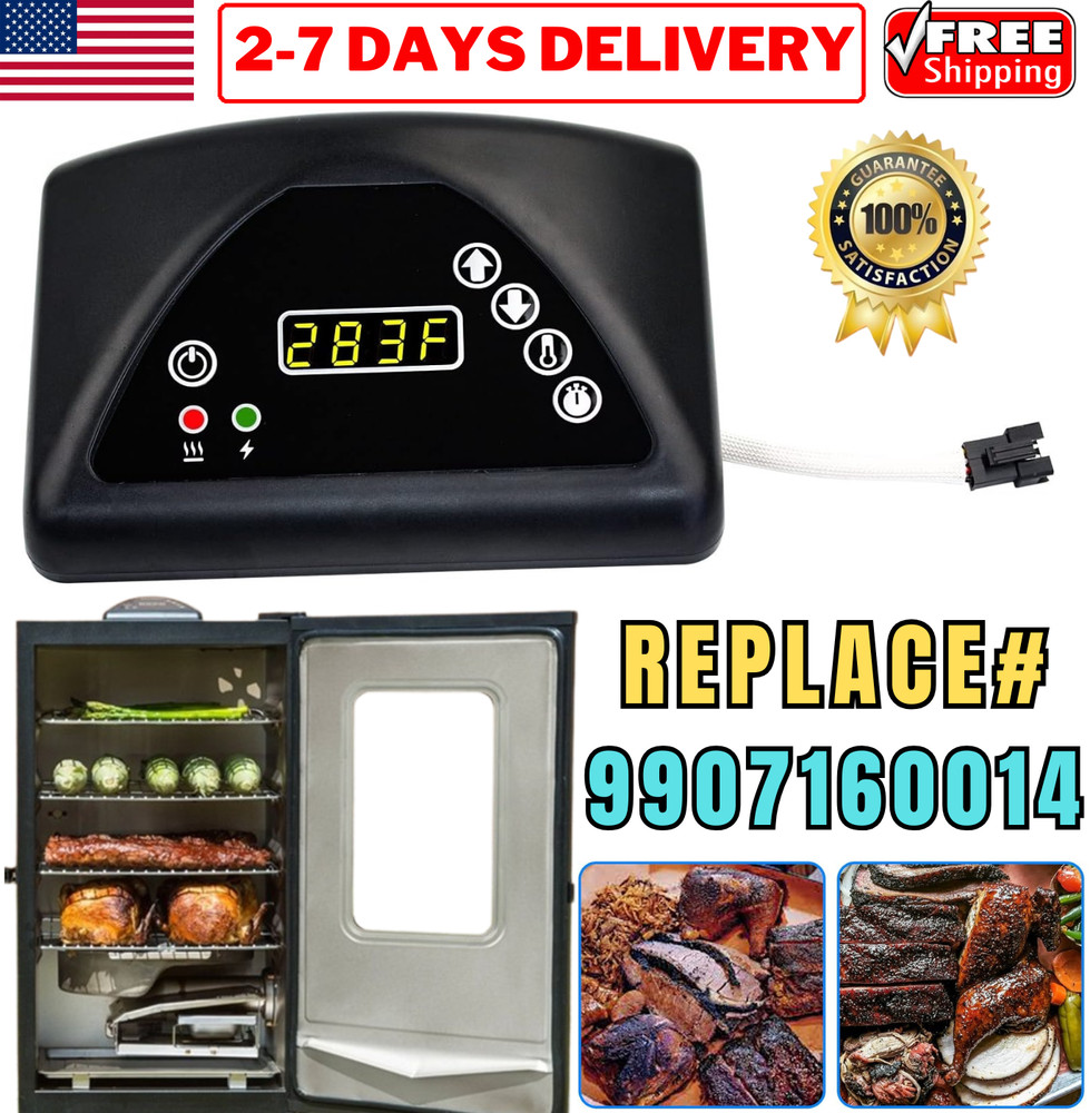 BBQ Thermostat Panel Digital Control Board for Masterbuilt Electric Smoker Grill
