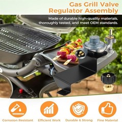 80477 Gas Grill Valve Regulator Replace For Weber Q100 Q120 Series Gas Grills