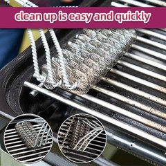 19 1/4″ Cooking Grid Grates with 17.32″ Heat Plate Replacement for Brinkmann