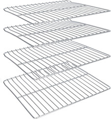 Stainless Steels Cooking Grate for Masterbuilt Electric Smoker 30 Inch, 4 Pack 1