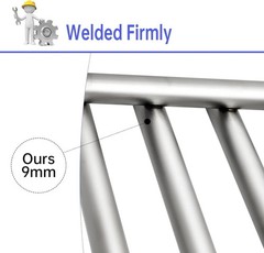 🔥9MM Grill Grates & Flavorizer BAR 7535 7522 Weber Spirit E-210 E-200 STAINLESS