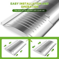 🔥Flame Broiler for Pit Boss 340 440 Series Pellet Grills 76145 STAINLESS PB440