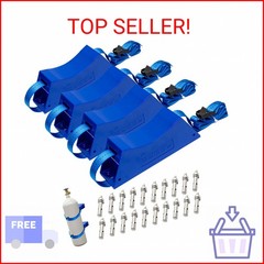 4Pcs Cylinder Wall Mounted Bracket Propane Tank Holder Gas Cylinder Holder with