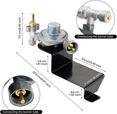64866 Gas Grill Contorl Valve Regulator For Weber Q1000 Q1200 50060001 50060301