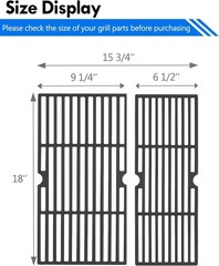 Grates for Charbroil Performance 2 Burner Gas Grill 463673519 463673517