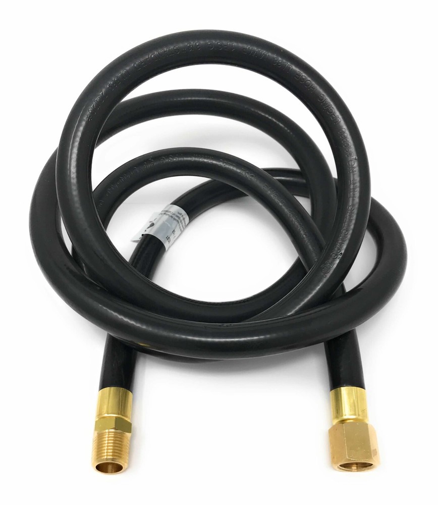6′ LP Propane Gas Hose Assembly 3/8″ Female Flare x 3/8″ Male NPT Low Pressure