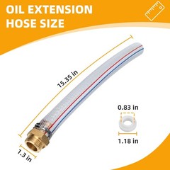 700-602 Fryer Drain Extension Hose Replacement for Bayou Classic Fryer 700-70…