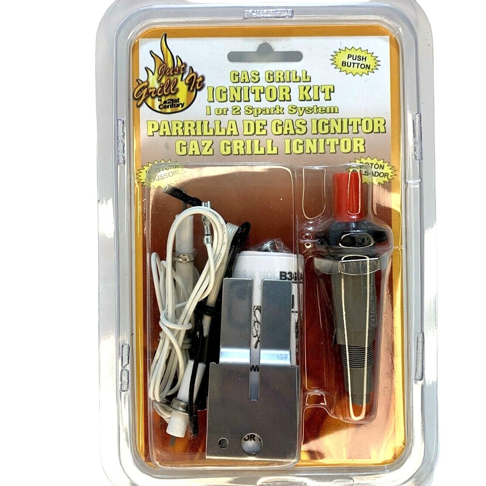 Universal Gas Grill Ignitor Kit B36A Barbeque Push Start Button Replacement NEW
