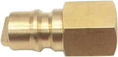 Reliably Secure Propane Quick Connect Fitting Adapter, 3/8″ NPT Female Plug
