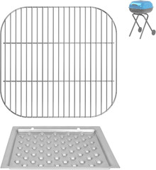 Replacement Parts for Americana 3000-4000 Series Charcoal Grill Walk-A-Bout, Swi