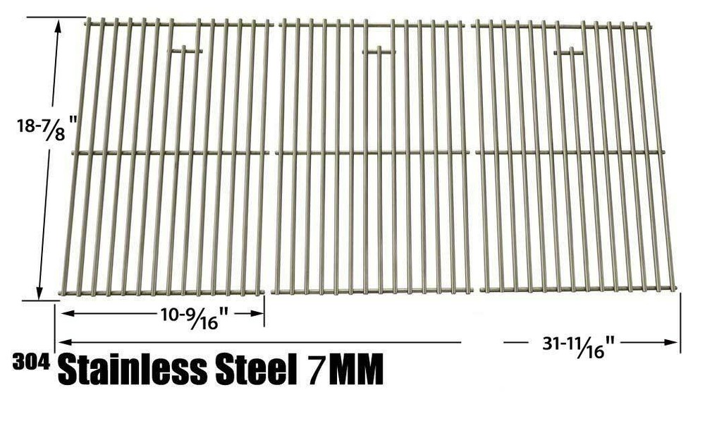 JENN-AIR 720-0709, 720-0709B, 720-0720, 720-0727,730-0709,5000R Stainless Grates