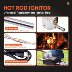 Traeger Grill Parts Kit by Canamax – Complete Set for Pellet Grill Auger Motor,
