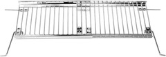 Utheer 13.4”-25.2” Warming Rack for Charbroil Grill Replacement Parts 2&3&4 Bu