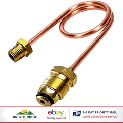 15-Inch Propane Pigtail with High Flow Capacity for Consistent Flame Output