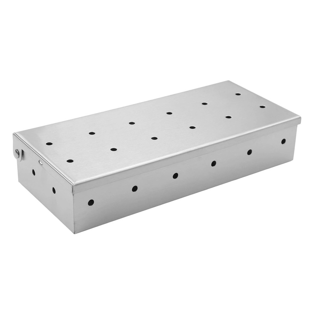 Stainless Steel BBQ Box for Outdoor Cooking Grill and Smoke Fruits and Wood