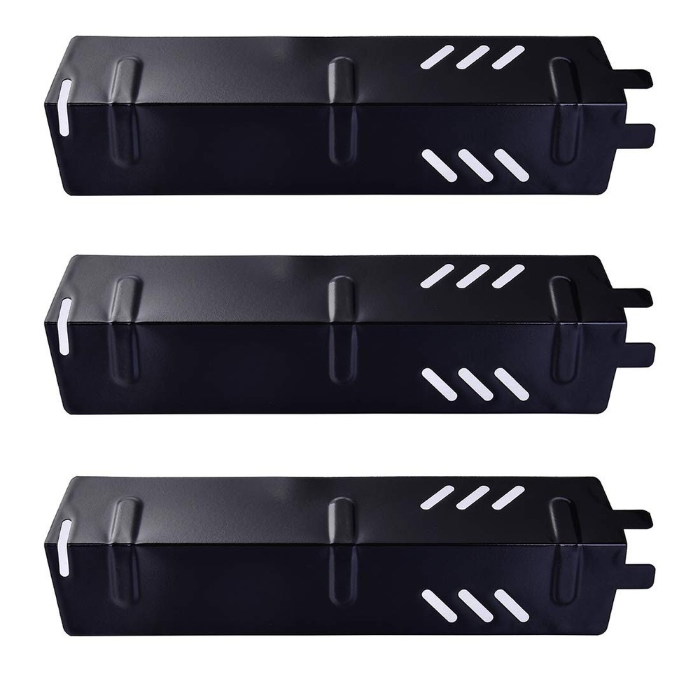 3 PCS P9156A Porcelain Steel Heat Plate For Backyard Grill Uniflame BBQ Part
