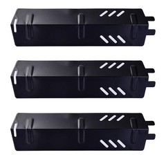 3 PCS P9156A Porcelain Steel Heat Plate For Backyard Grill Uniflame BBQ Part