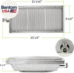 Ceramic Infrared Side Burner for Napoleon Prestige 500 665 450 LEX 485 Grill Rep