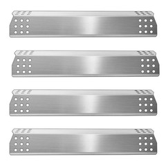 Kalomo 15 1/8 x 3 1/4”Grill Heat Plates Parts for Master Forge 1010048 Models…