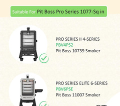 Door Latch for Pit Boss Pro Series II 4-Series PBV4PS2 Vertical Smoker 1077