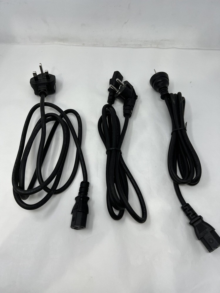 Type H, G, I AC power adapters 3x cables for Traeger Grill Free Shipping!!!!