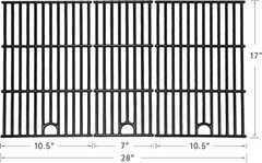 17″ Grill Grates Replacement Parts for Charbroil Performance 5 Burner 463448021