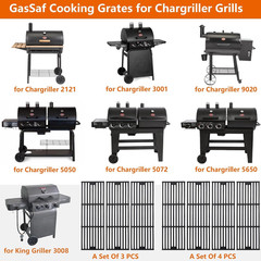 19 3/4″ Grill Grates for Char Griller 5050 3001 3008 3030 4000 2121, King Grille