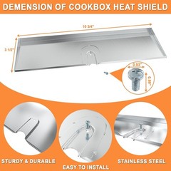 Cookbox Heat Shield for Weber Genesis E330 S330 EP330 CEP330 2011-2016