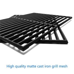 Tmozyar 15″ Cast Iron Grid grates Replacement Parts x 22-1/2, lron