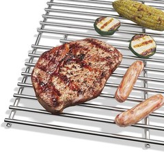Stainless Steel Grill Grates – Fits Chargriller Akorn 19.75″ D x 27″ W