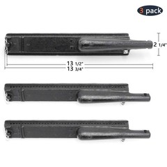 Hongso 13 3/4 Inch Cast Iron Burner Replacement Parts for Charbroil Front Ave…