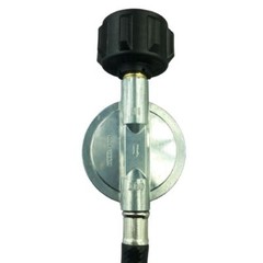 5 FT Hose High Pressure Propane Gas Regulator LPG BBQ Grill Tank Adjustable