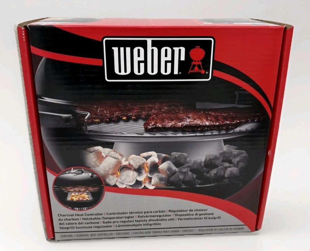 Weber Charcoal Heat Controller for 22” Kettle Charcoal Grills 7666 New
