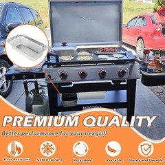 Durable 15-Pack Drip Cup Liners for Nexgrill Daytona Griddles – Easy Cleanup