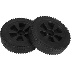 2 Pcs Caster Cart Grill Wheels Replacement Bbq Gas Part for Barbecue