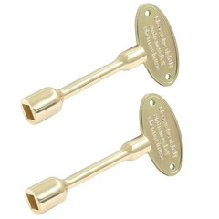 2 Pack 4 Inch Universal Gas Valve Key, Fits 1/4″ and 5/16″ Fireplace Replacem…