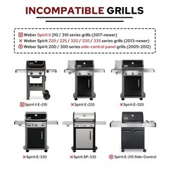 7642 Grill Igniter Kit for Weber Spirit 210 / Spirit 310 Grills with Front-Co…