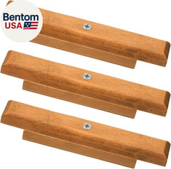 3Pack Cherry Wood Replacement Handle for 22.5″ & 18.5″ One Touch Grills Compatib