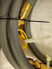 Natural Gas Conversion 3/4″ Outdoor Gas Hose w/ Brass Quick Connect-NEW