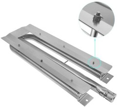 Grill Burners 3-Pack for Viking VGBQ Series Stainless Steel 21 9/16″ x 6 1/8″