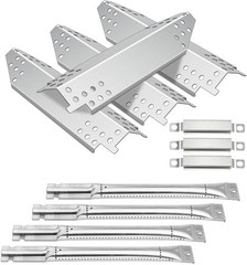 Grill Heat Plates Burner Crossover Repair Kit for Charbroil Char-broil 464220511